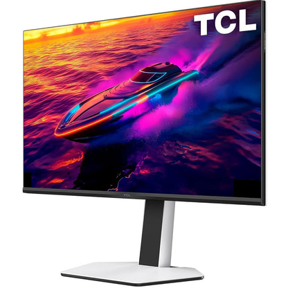 TCL 32" R84 Series 4K UHD HDR QD-Mini LED 1ms Gaming Monitor Black & White 32R84