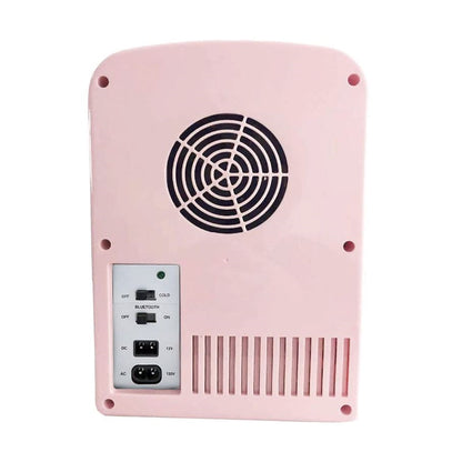 Frigidaire EFMIS151-PINK Portable Retro 6-can Mini Fridge Built-in Bluetooth Speaker