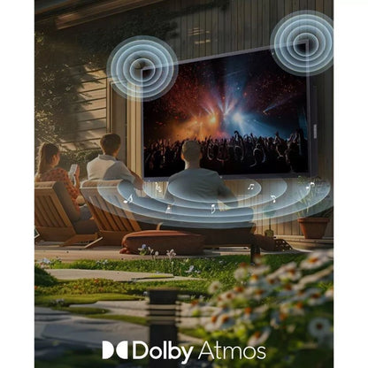 SYLVOX 43" Outdoor TV, 1000nits Google Smart TV Built-in Google Assistant, Chromecast, IP55 Waterproof Outside TV OT43A2KHGD