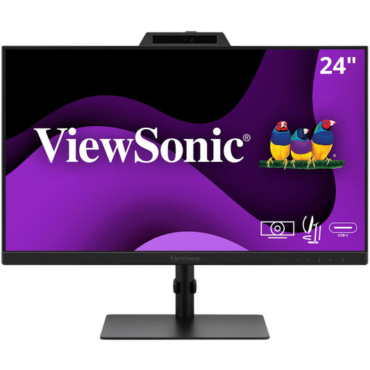 ViewSonic VG2441V 24" 1080p 120Hz 4ms FHD IPS Video Conferencing Monitor - Integrated 5MP Webcam