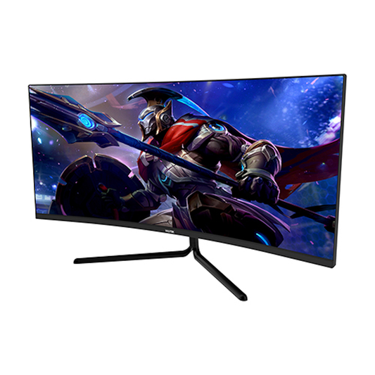 Viotek 34" LED Curved Gaming Monitor 144Hz 3440x1440 1ms DP  HDMI GNV34DBE2