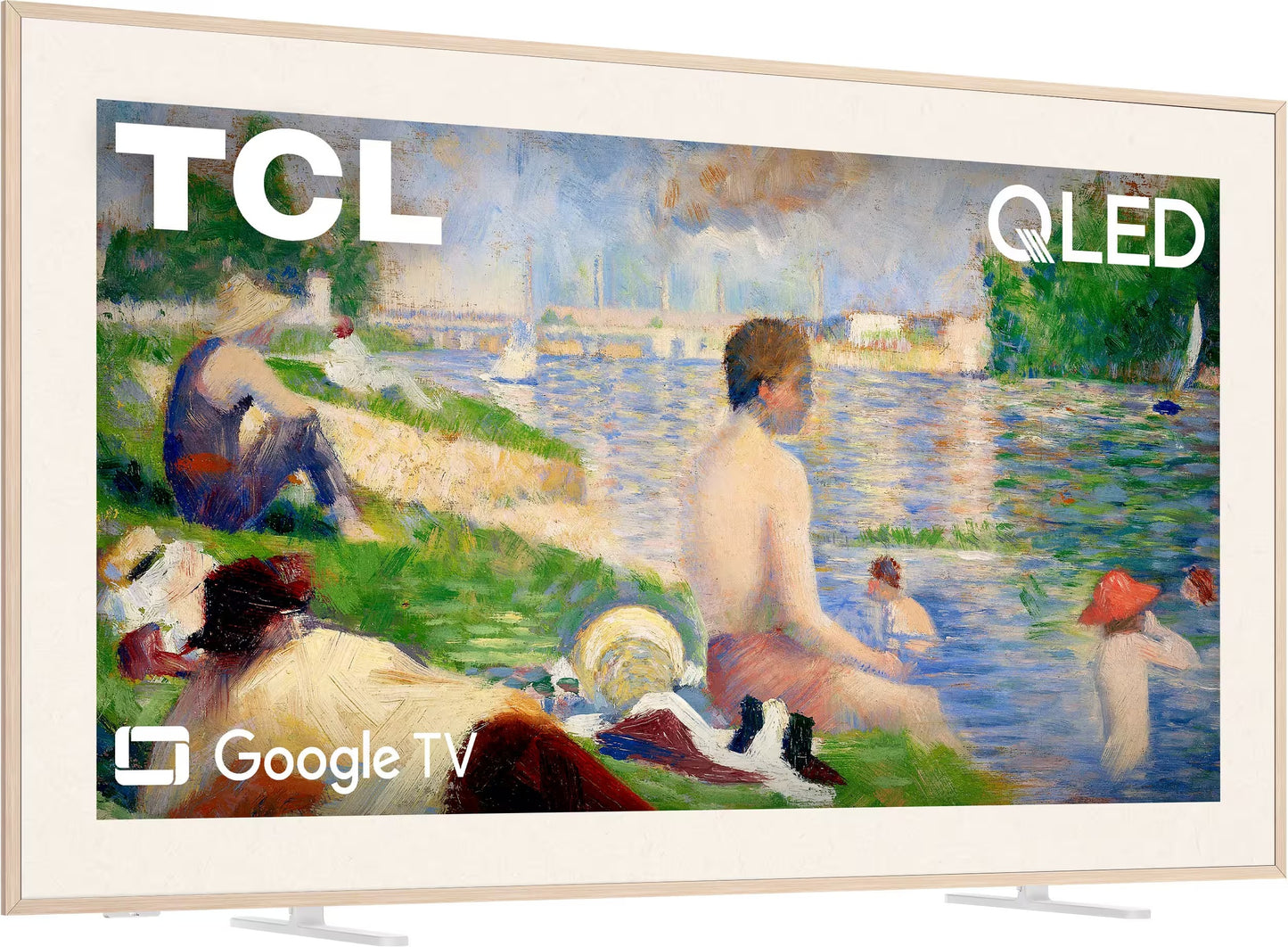 TCL 55A3G 55" Class 4K QLED A3G Designer Series Smart TV with Google TV, Art Library, AI Art and Flush Wall Mount (2026)