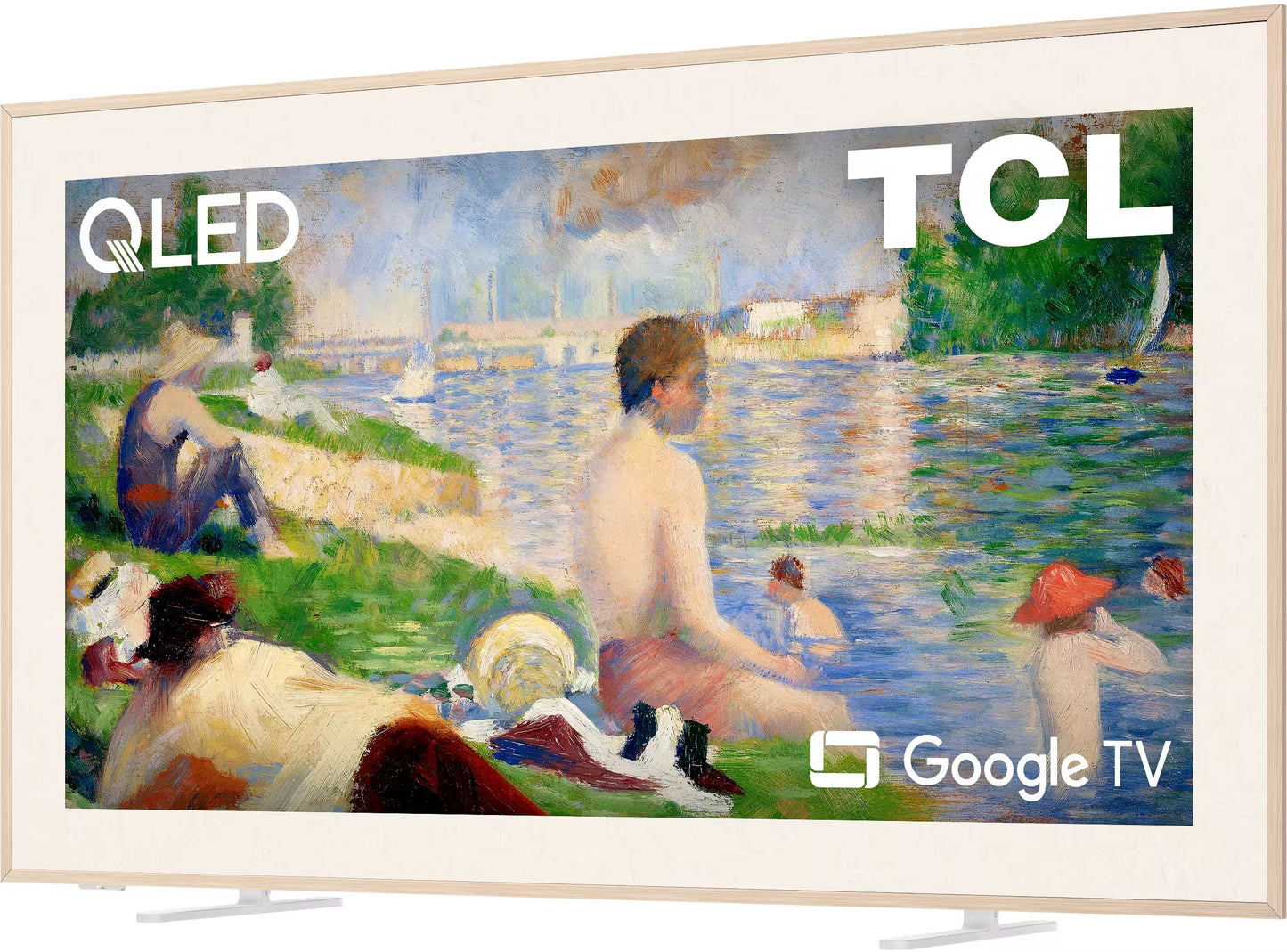 TCL 55A3G 55" Class 4K QLED A3G Designer Series Smart TV with Google TV, Art Library, AI Art and Flush Wall Mount (2026)