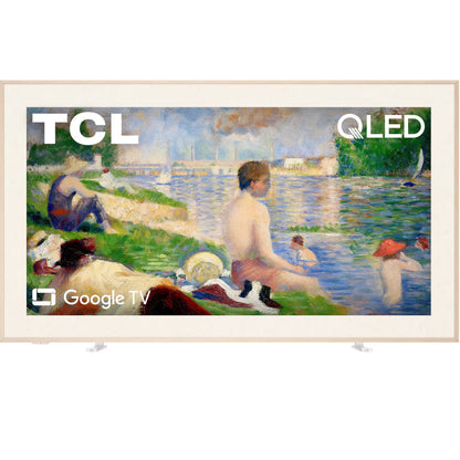 TCL 55A3G 55" Class 4K QLED A3G Designer Series Smart TV with Google TV, Art Library, AI Art and Flush Wall Mount (2026)