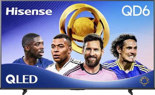 Hisense 55" Class QD6 Series QLED 4K UHD HDR Smart Fire TV (2025) 55QD6QF