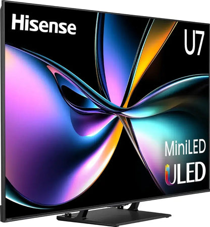 Hisense 55" Class U7 Series MiniLED QLED UHD 4K HDR Smart Google TV (2025) 55U75QG