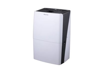 Hisense 70-Pint Capacity, for 1000 sq. ft., 2-Speed HiSmart Dehumidifier, Removable, washable air filter, up to 1000 sq ft - DH7019KP1WG