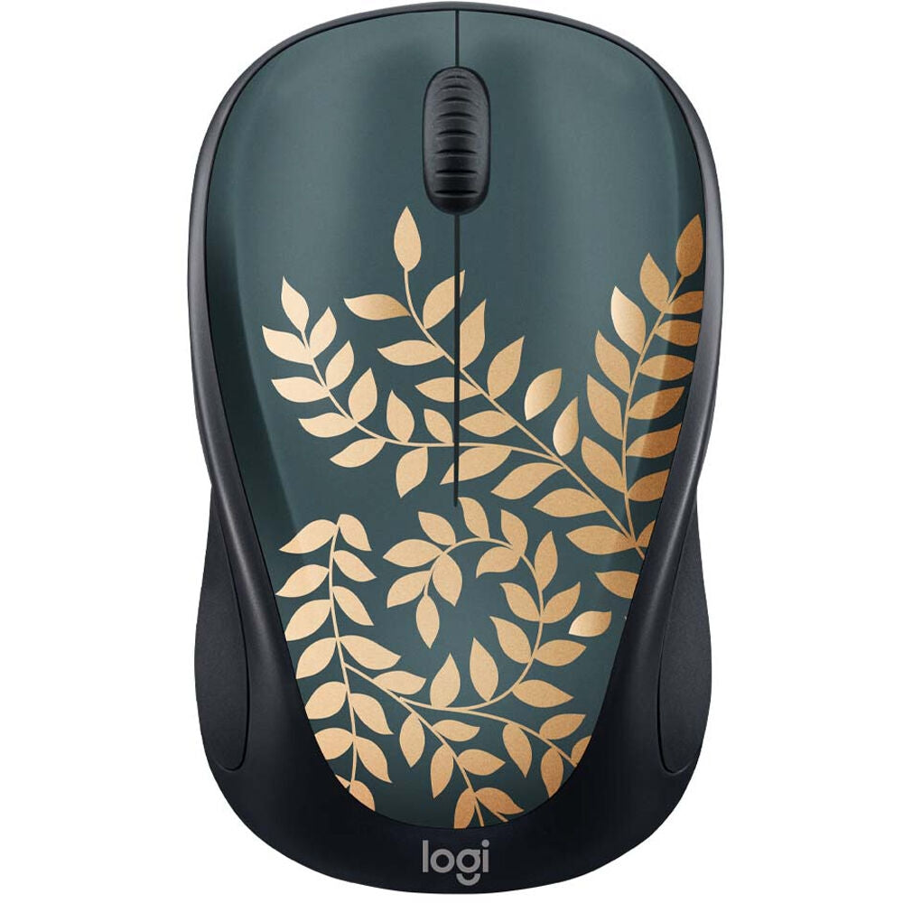 Logitech Design Collection Limited Edition Wireless Mouse Golden Garden 910-006117