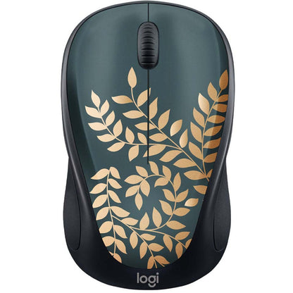 Logitech Design Collection Limited Edition Wireless Mouse Golden Garden 910-006117