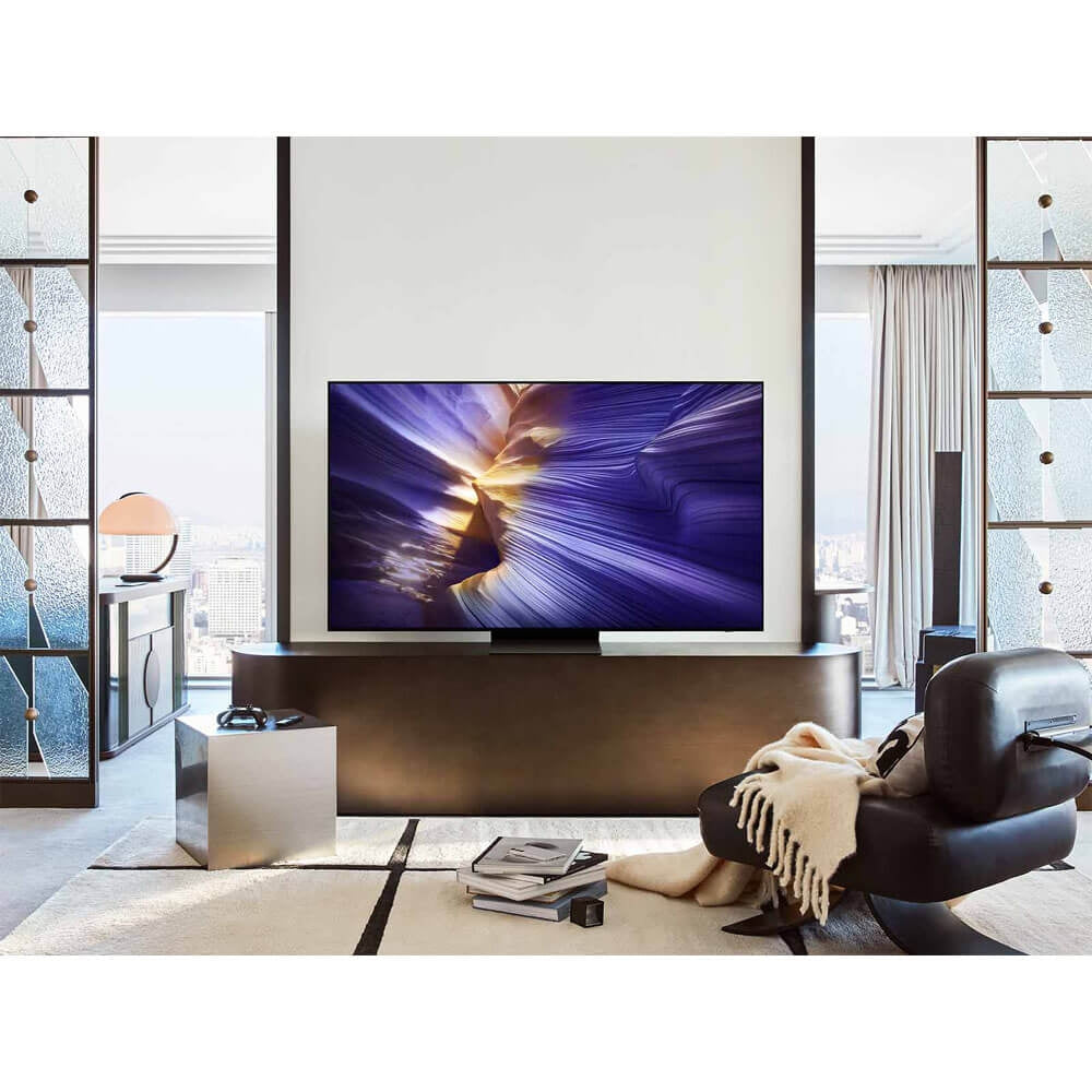 Samsung OLED S90F 48-Inch 4K Vision AI Smart TV in Graphite Black QN48S90FAEXZA