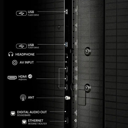 Hisense 85" Class U8 Series 4K Mini-LED QLED UHD Smart Google TV 85U8QG