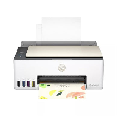 HP - Smart Tank 5103 Wireless AI-Enabled AiO Supertank Inkjet Printer w/ 100 Sheets of Photo Paper - White