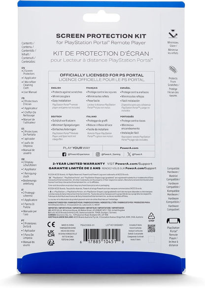 PowerA Screen Protection Kit for PlayStation Portal Remote Player PSAC0356-01
