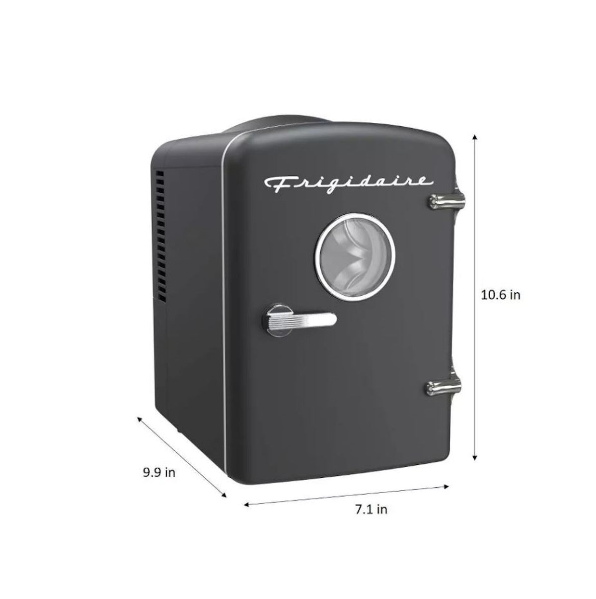 Frigidaire 6 Can Mini Personal Dorm Fridge Cooler Moonbeam EFMIS429-BLACK