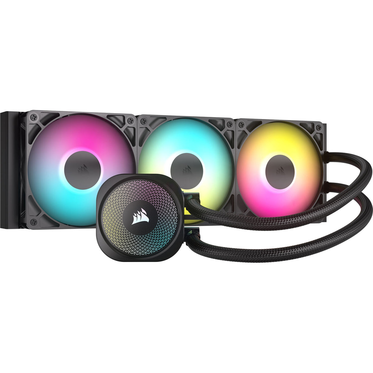 Corsair NAUTILUS 360 RS ARGB 360mm All in One Liquid CPU Cooling Kit - Black CW-9060093-WW