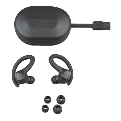 JLab Go Air Sport True Wireless Earbuds - Graphite EBGAIRSPRTRBLK124