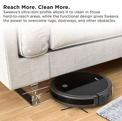 TCL Sweeva 1000 Robot Vacuum, Hard Floors & Carpets, Scheduled Cleaning RV1014B