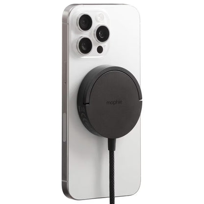 Mophie Qi2 Magnetic Wireless Charger with Kickstand, 15W Fast Charge