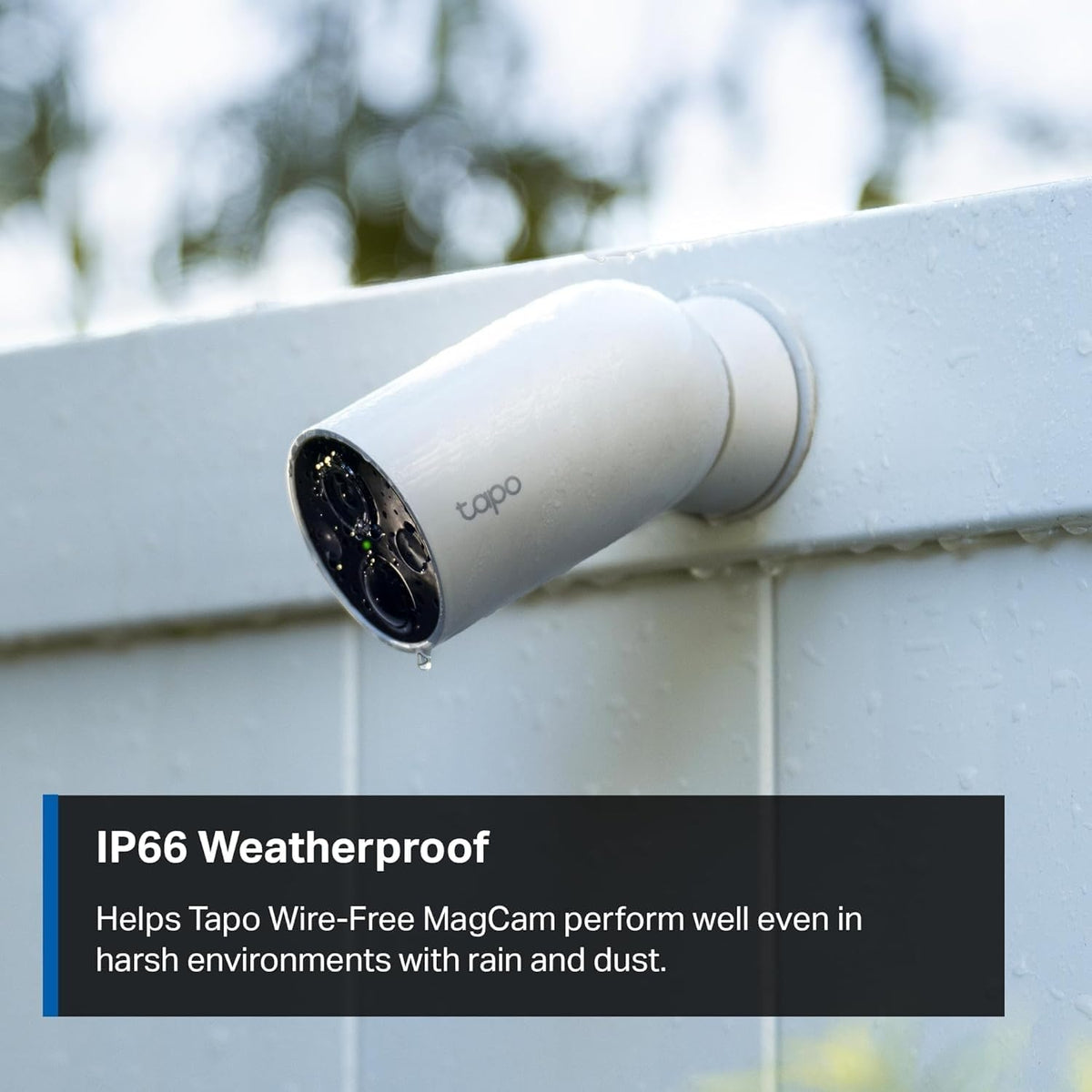 TP-Link Tapo C425 Smart Wire-Free Security Camera with Night Vision & Spotlights
