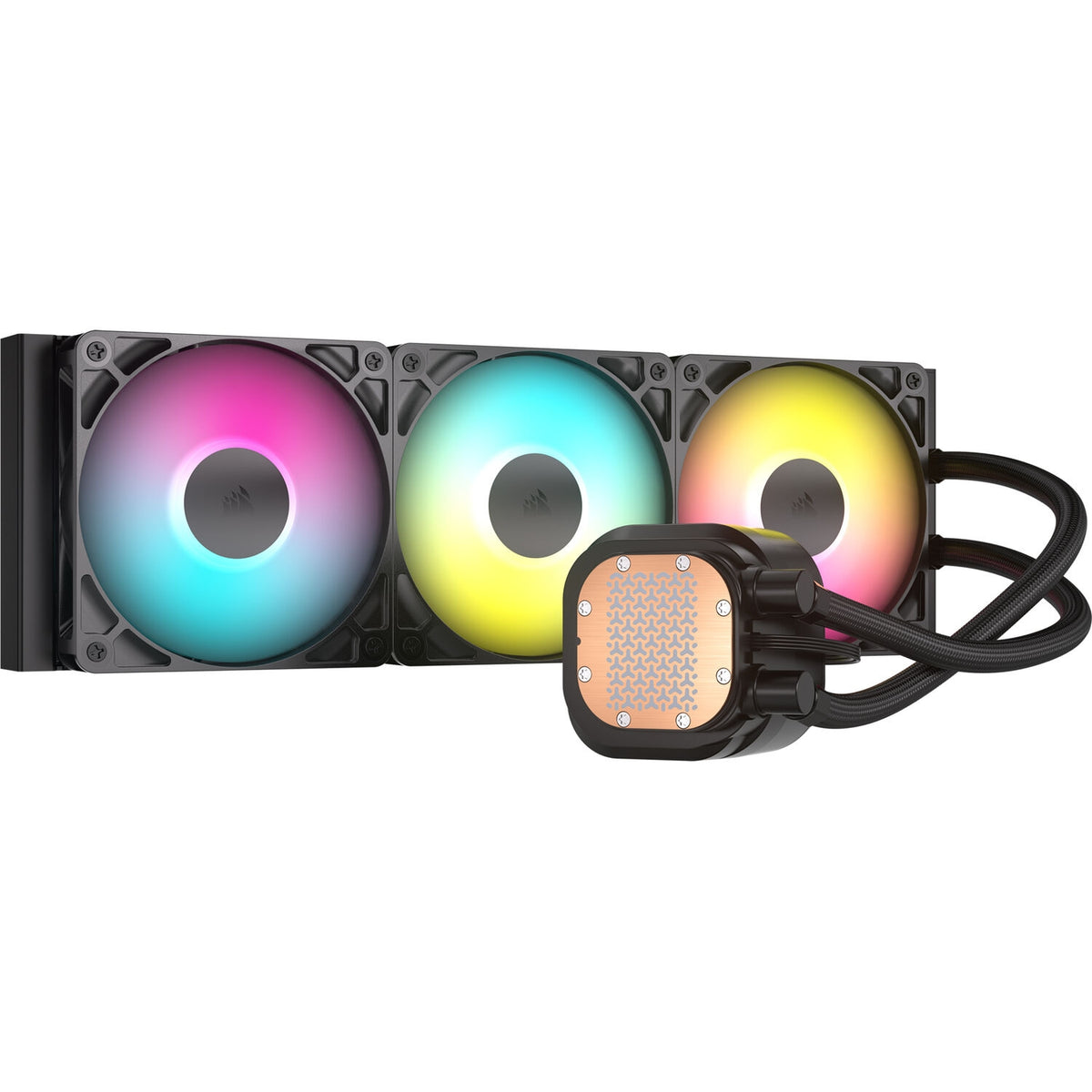 Corsair NAUTILUS 360 RS ARGB 360mm All in One Liquid CPU Cooling Kit - Black CW-9060093-WW