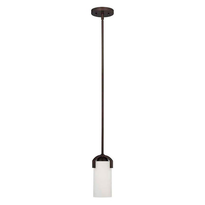 Sunset Lighting 1-Light 100W MB Hadley Mini Pendant Provincial Bronze F22010-64
