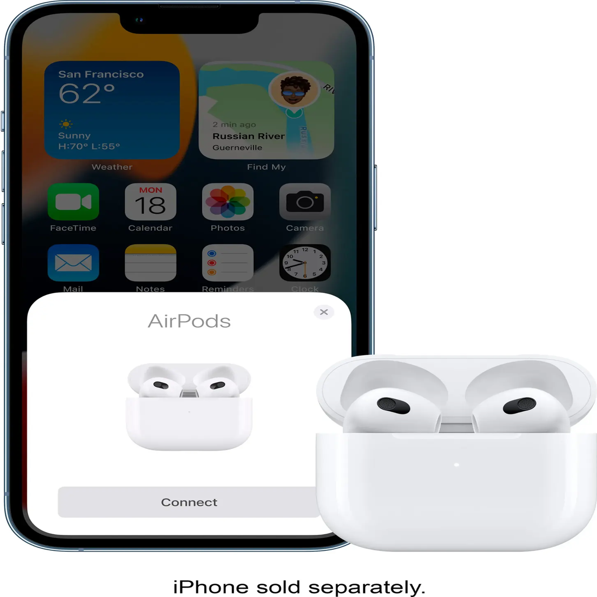 Apple AirPods 3rd Gen with Lightning Charging Case MPNY3LLA