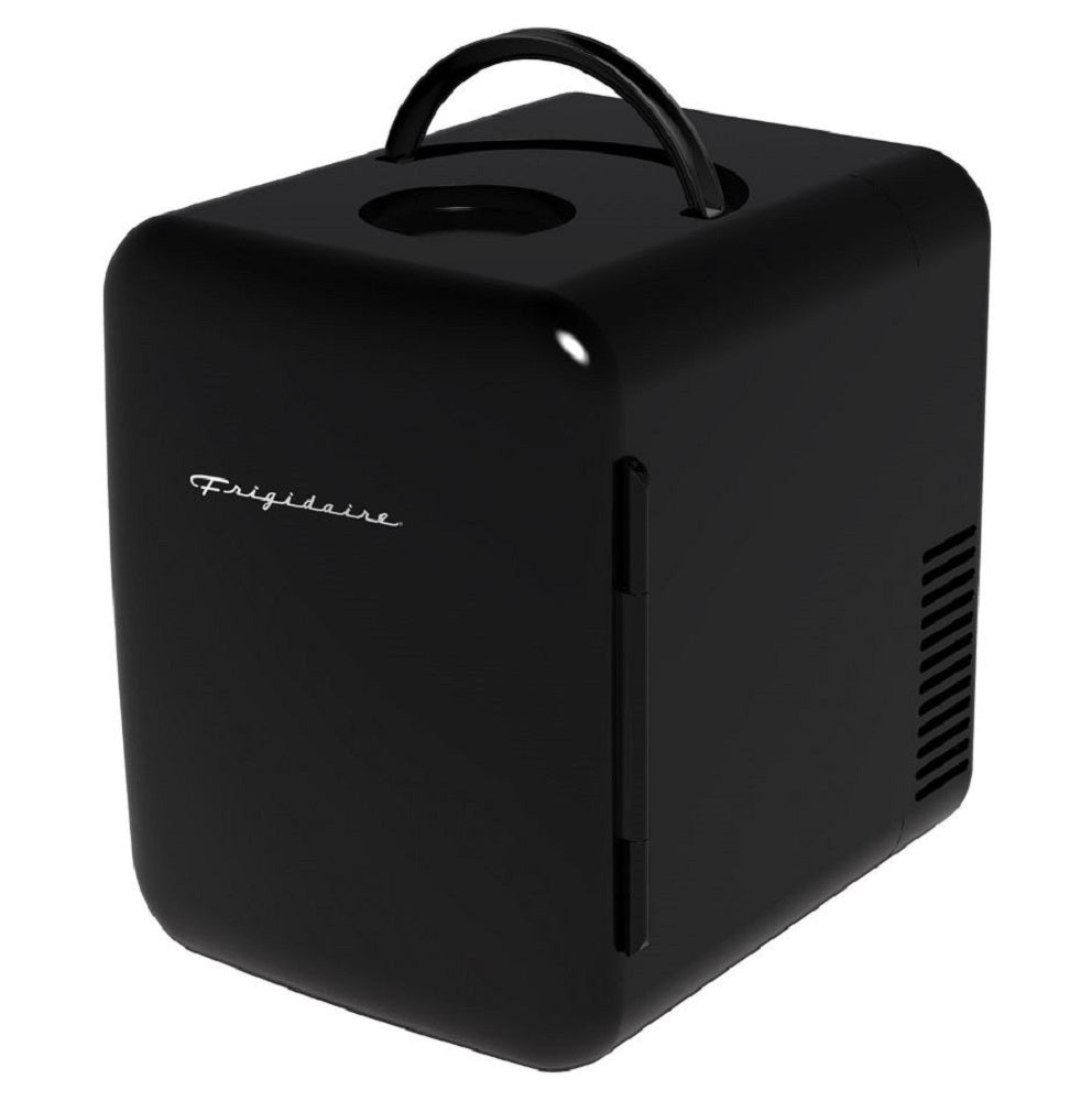 Frigidaire Mini Portable Compact Fridge Cools & Heats, 4 Liter Capacity EFMIS139-BLACK-COM