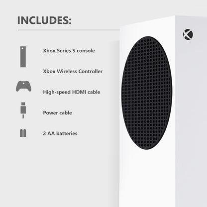 Microsoft Xbox Series S 512GB All-Digital Console (Disc-Free Gaming) - White EP2-10050