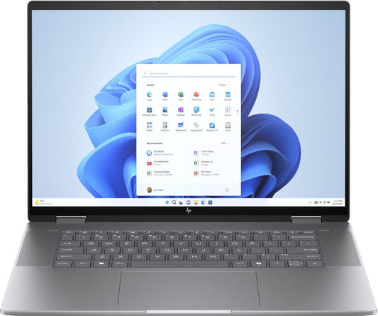 HP - Envy 2-in-1 16" 2K Touch-Screen Laptop - AMD Ryzen 5 - 8GB Memory - 512GB SSD - Meteor Silver