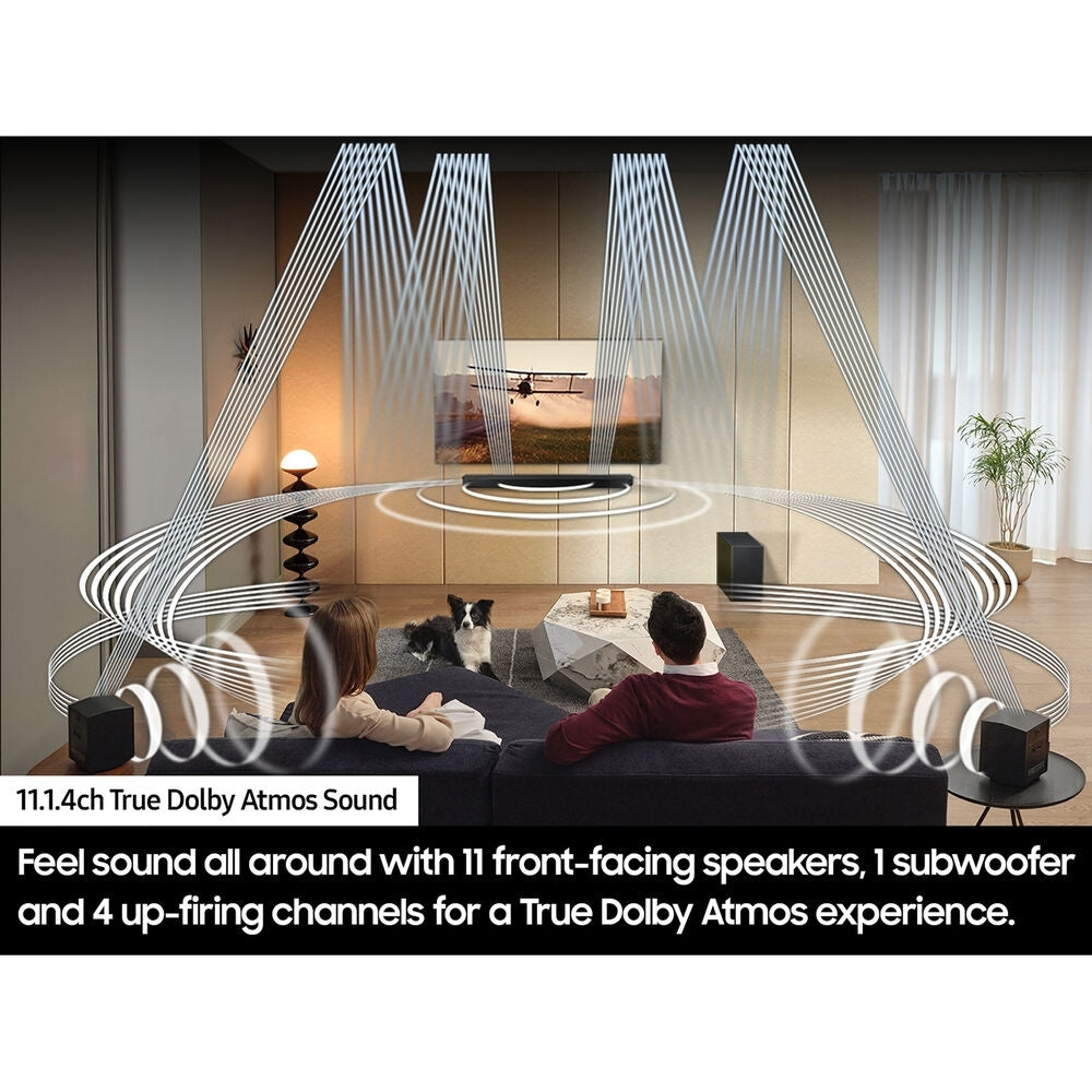Samsung Q Series HW-Q990C/ZA 656W 11.1.4-Channel Dolby Atmos Soundbar System