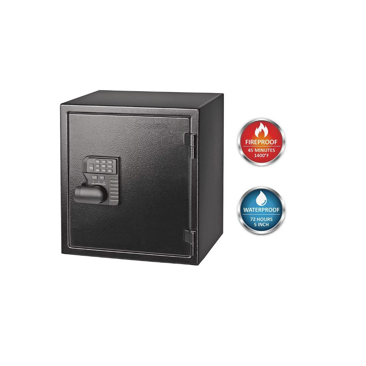 Fortress 0.990-cu ft Fire Resistant Waterproof Safe box with Electronic/Keypad Lock 44EF20W