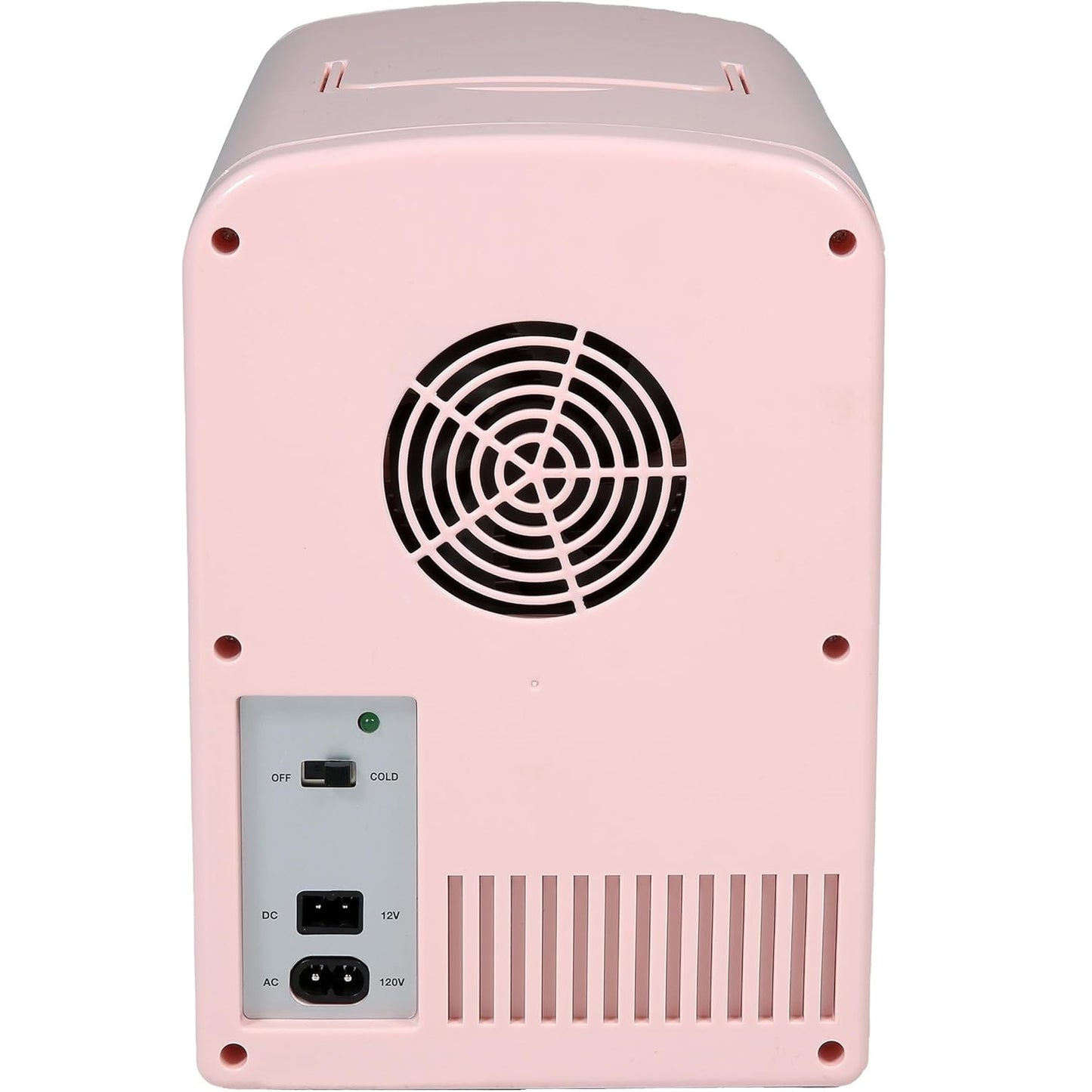 Frigidaire Pink Mini Personal Fridge Cooler, 4-Liters/6 Cans EFMIS129-C-PINK, Includes 110V home power cord & 12V DC car adapter