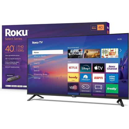 Roku - 40" Class Select Series Full HD (1080p) LED Smart RokuTV (2026)