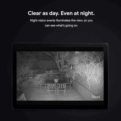 Google - Nest Cam Outdoor security camera NC2100ES