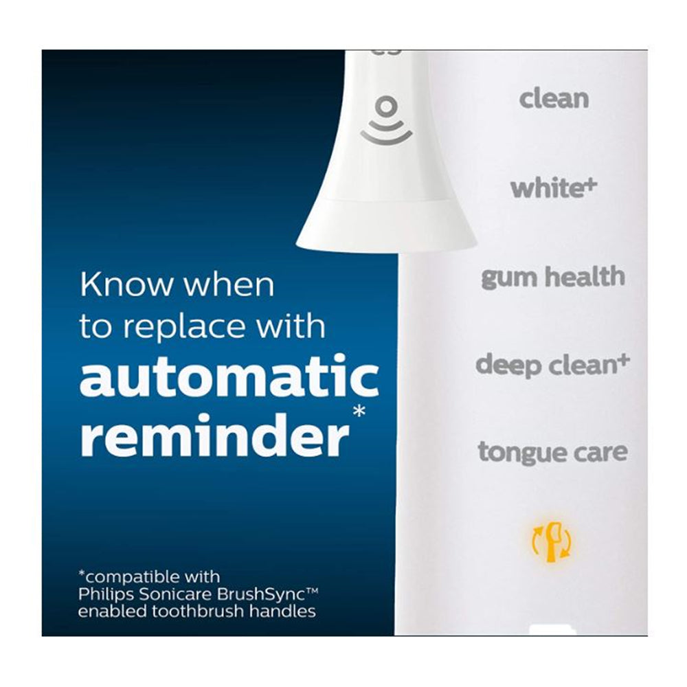 Philips Sonicare Optimal Plaque Control Replacement Electric Toothbrush Head - HX9023/65 - White - 3-pack