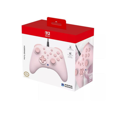 HORI HORIPAD Turbo (Cozy Pink) for Nintendo Switch 2 NSX-109U
