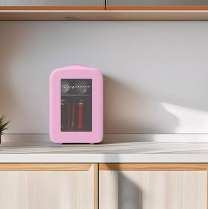 Frigidaire 6 Can Mini Personal Dorm Fridge Cooler Pink EFMIS190-PINK