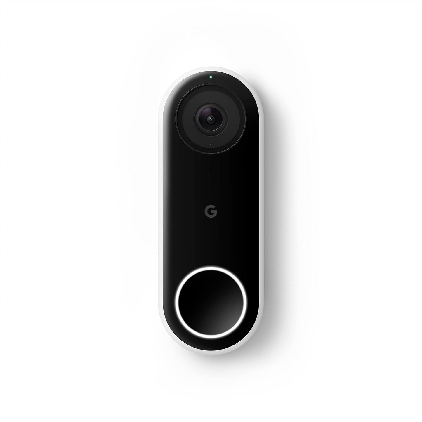 Google Nest Doorbell (Wired) Smart Wi-Fi Video Doorbell - Black NC5100US