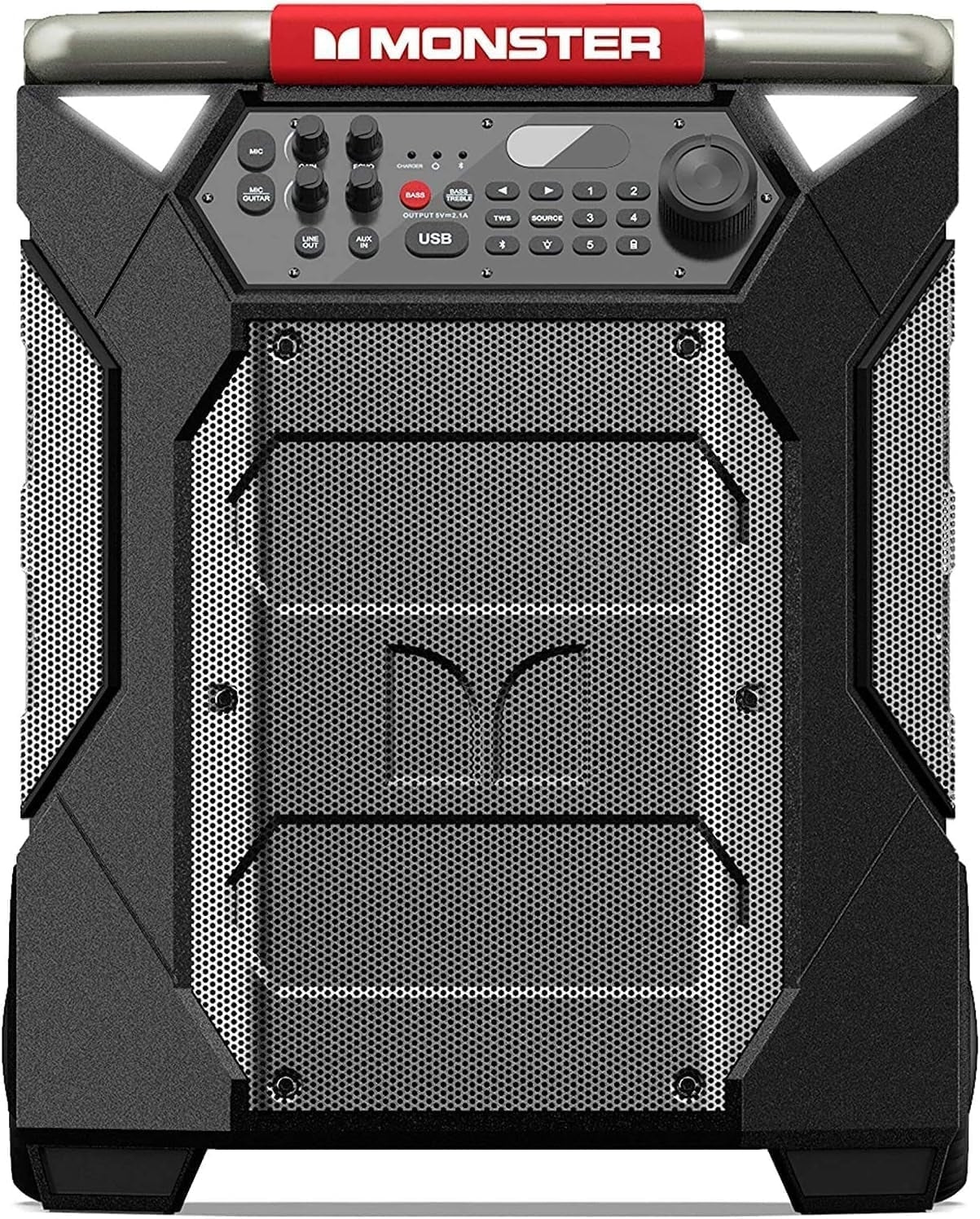 Monster Rockin’ Roller 270 Indoor/Outdoor Portable Bluetooth Speaker - Black MNRR270