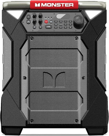 Monster Rockin’ Roller 270 Indoor/Outdoor Portable Bluetooth Speaker - Black MNRR270