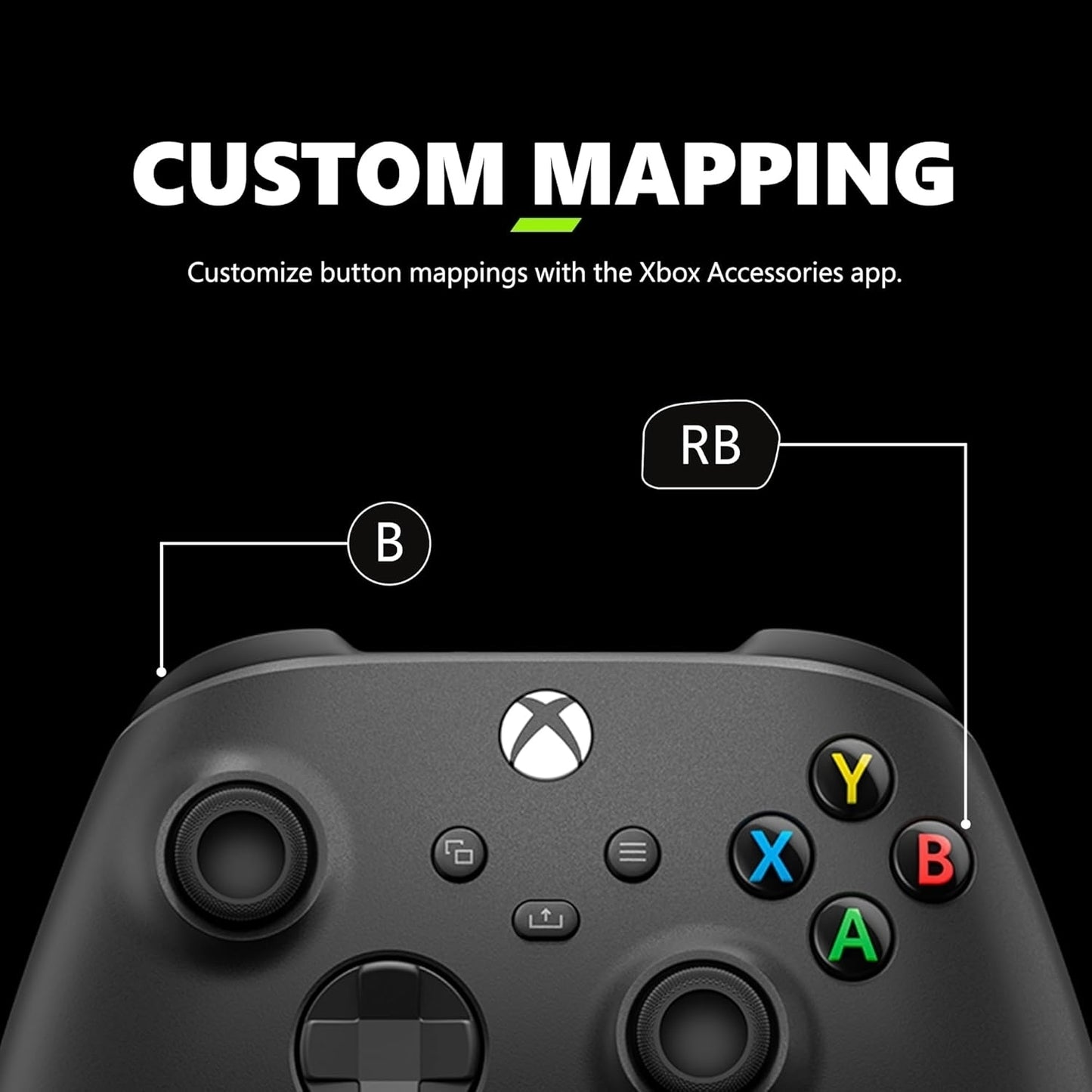Microsoft Xbox Wireless Controller Xbox Series X|S Xbox One PCs Black EP2-29929