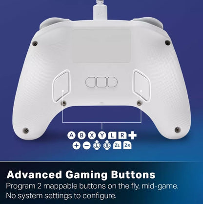 PowerA - Advantage Wired Controller for Nintendo Switch 2 with Lumectra - White
