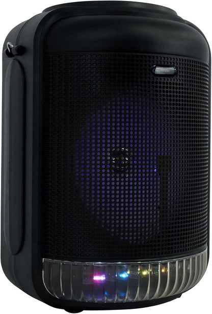 Technical Pro LIT8 Portable 8" Bluetooth LED Party Speakers w/Wireless Link Pair