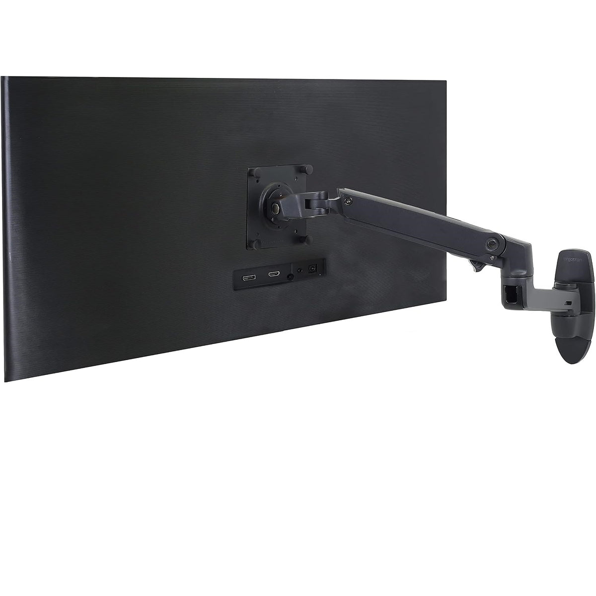 Ergotron LX Wall Mount Monitor Arm for Monitors Up to 34 Inches Matte Black 45-243-224