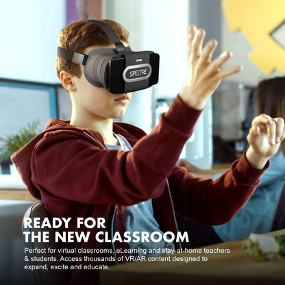 VIOTEK Spectre VR Headset for Smartphones (4.5 to 6 Inches) | Foldable, Lightweight SPA-01