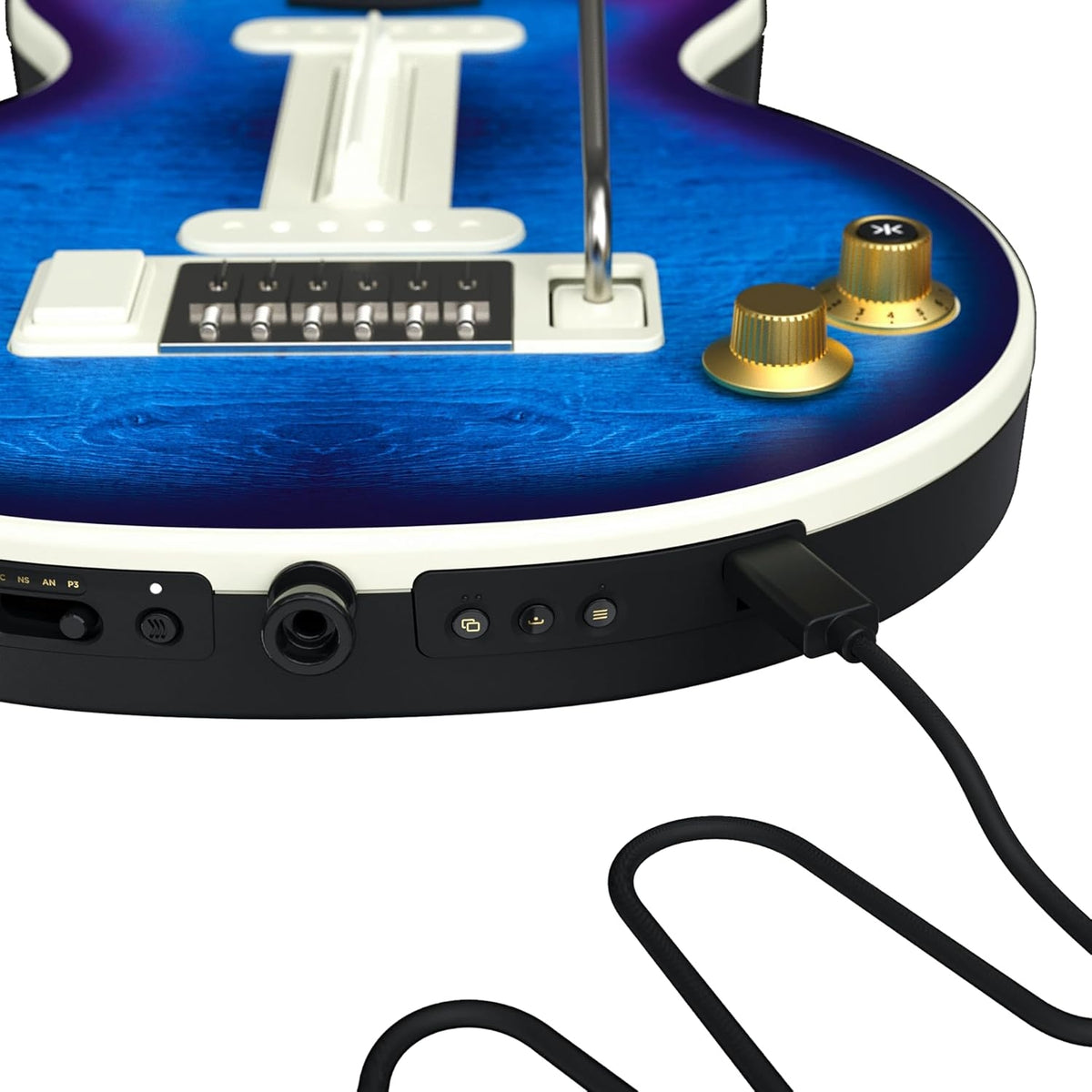 CRKD Gibson Les Paul Guitar Controller - Blueberry Burst Pro - Multi Platform