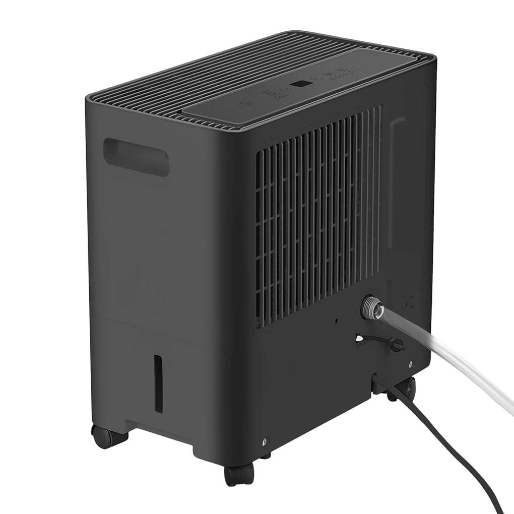 Midea 50 pt. Smart Access Dehumidifier with Built-in Pump for spaces up to 4,500 sq. ft MAD50PS1AWBL