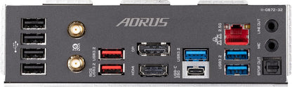 GIGABYTE - Z790 AORUS ELITE AX (Socket LGA 1700) Intel Z790 ATX DDR5 Wi-Fi 6E Motherboard - Black