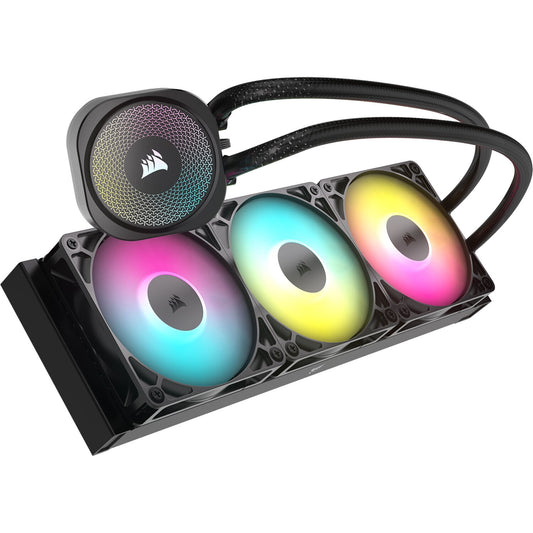 Corsair NAUTILUS 360 RS ARGB 360mm All in One Liquid CPU Cooling Kit - Black CW-9060093-WW