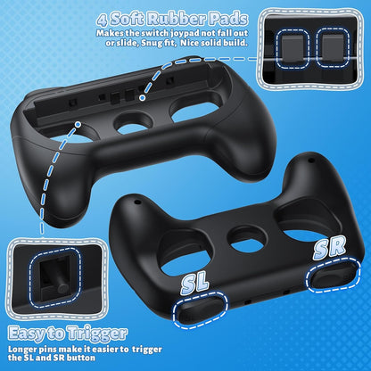 FASTSNAIL Switch Controller Grips for Nintendo Switch 2/1/OLED for Joy-Con